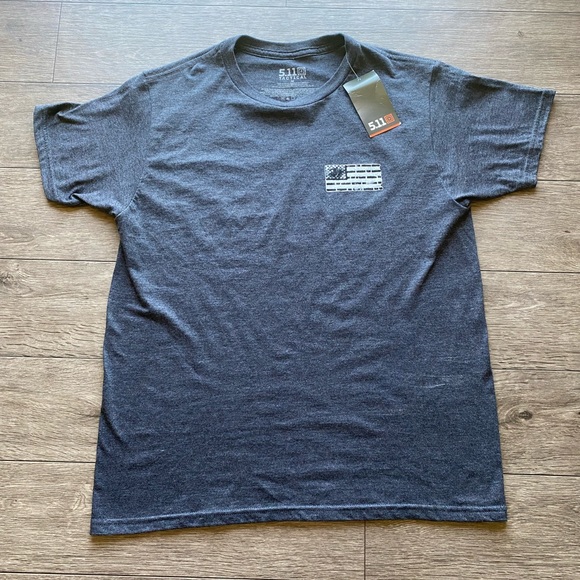 5.11 Tactical American Flag Men’s T-Shirt | Medium - Picture 3 of 11